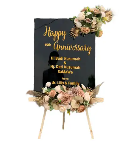 Papan Bunga Akrilik Penjaringansari